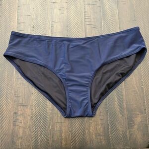 Like New Navy Blue Bikini Bottom